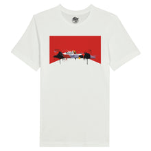 Cargar imagen en el visor de la galería, Ayrton Senna 1988 McLaren MP4/4 F1 - Premium Unisex Crewneck White T-shirt - Fueled.art
