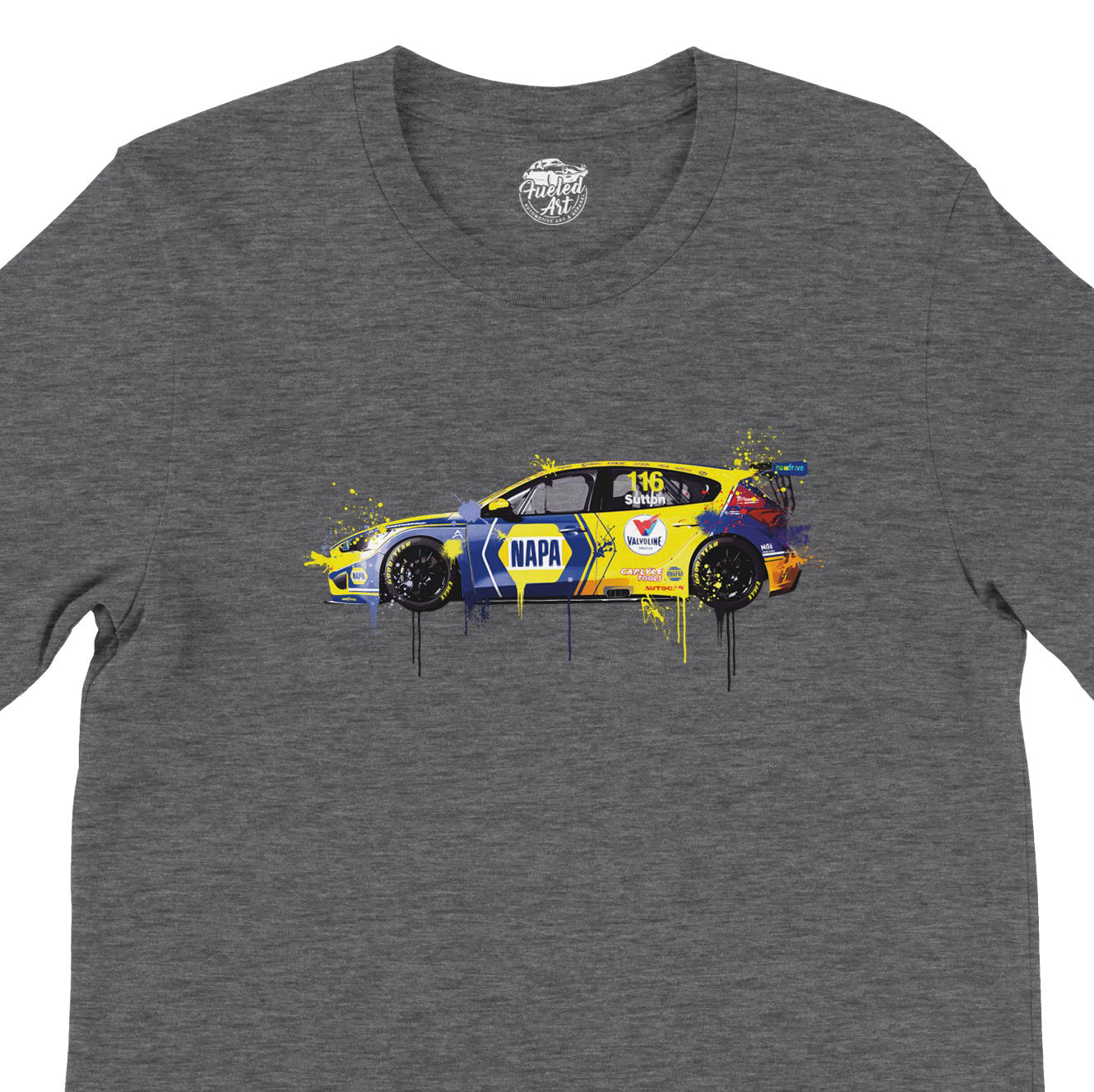 Ash Sutton 2023 Napa Racing BTCC T-Shirt - Fueled.art