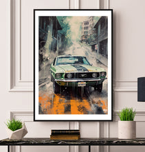 Load image into Gallery viewer, 1968 Ford Mustang print - Fueled.art
