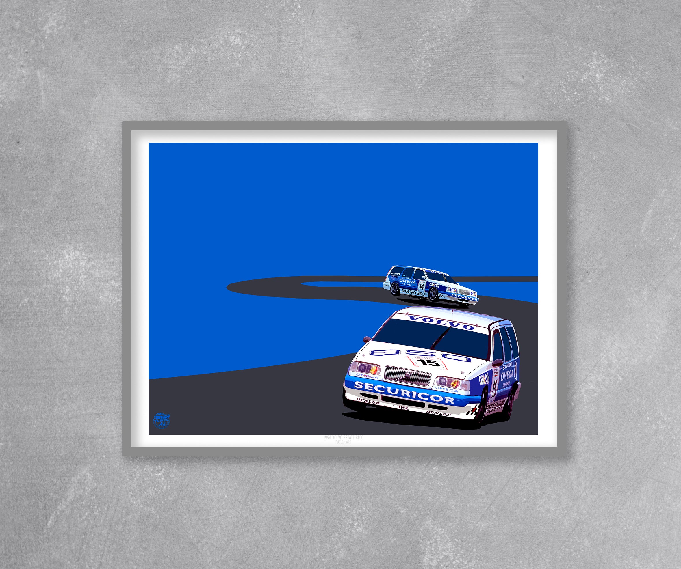 Volvo 850 Estate BTCC Print - Fueled.art