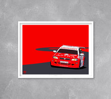 Load image into Gallery viewer, Jason Plato 2001 Vauxhall Astra Coupe BTCC Print - Fueled.art
