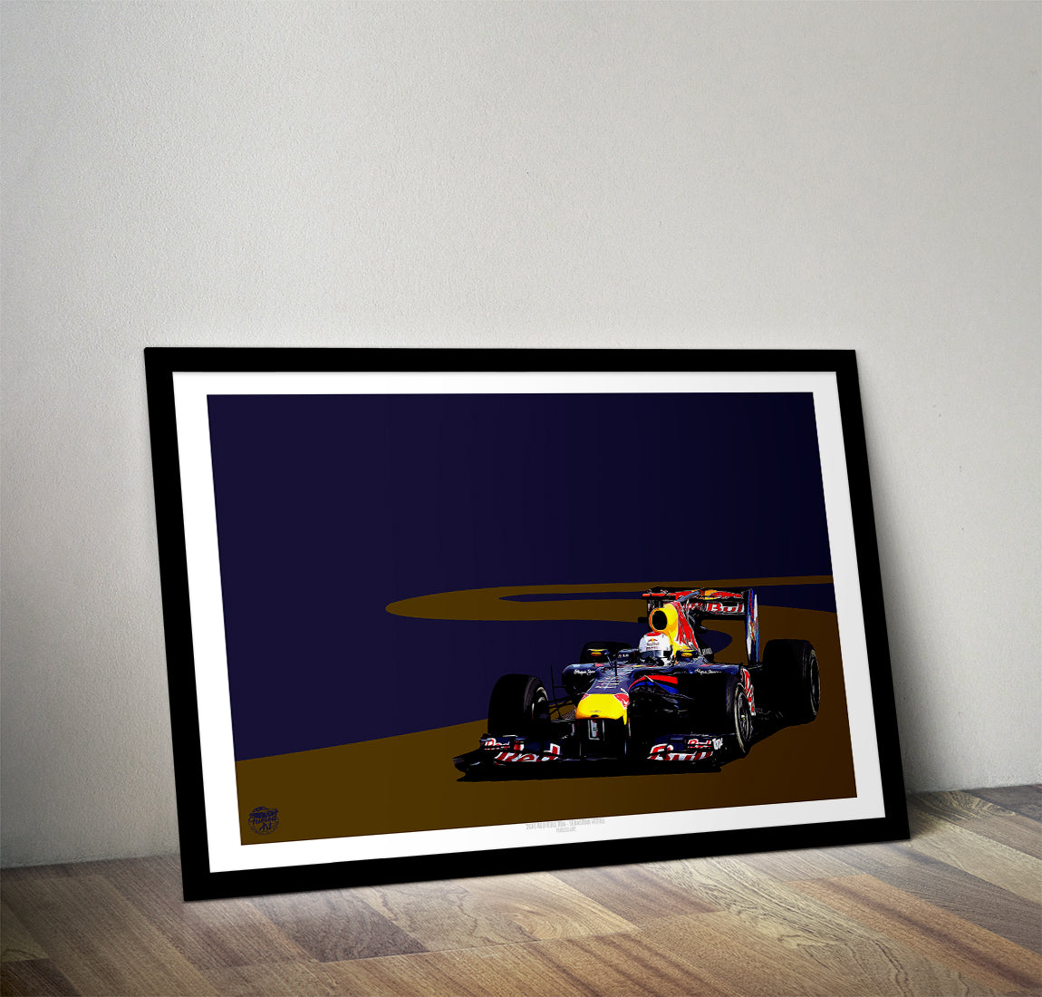 Sebastian Vettel 2010 Red Bull RB6 F1 Print - Fueled.art