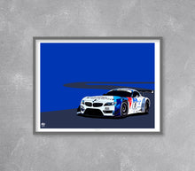 Load image into Gallery viewer, BMW Z4 E89 GT3 Print - Fueled.art
