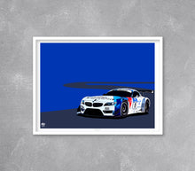 Load image into Gallery viewer, BMW Z4 E89 GT3 Print - Fueled.art
