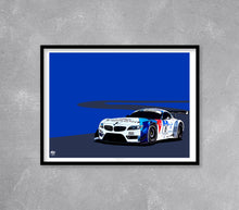 Load image into Gallery viewer, BMW Z4 E89 GT3 Print - Fueled.art
