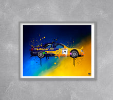 Load image into Gallery viewer, Alain Menu 2000 Ford Mondeo Zetec BTCC Print - Fueled.art
