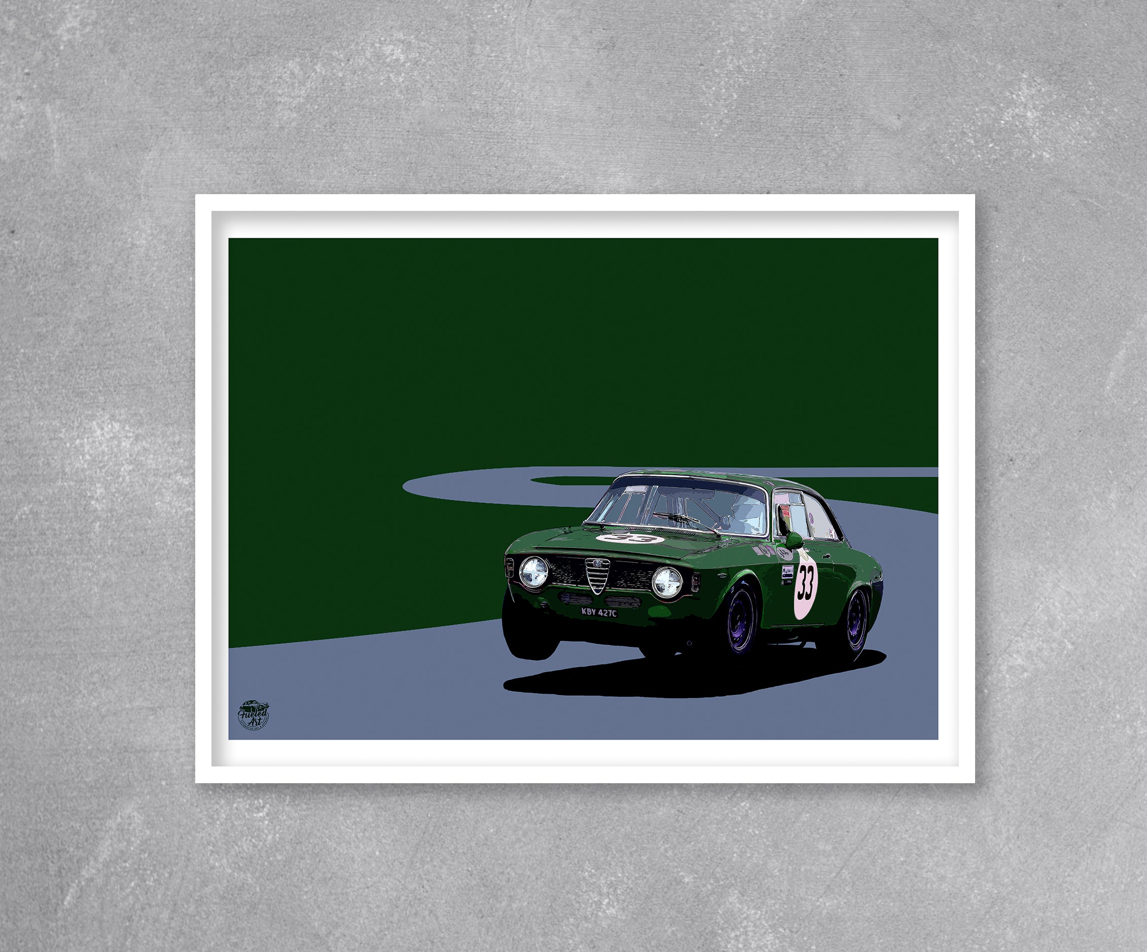 Alfa Romeo Giulia Sprint GTA Print - Fueled.art