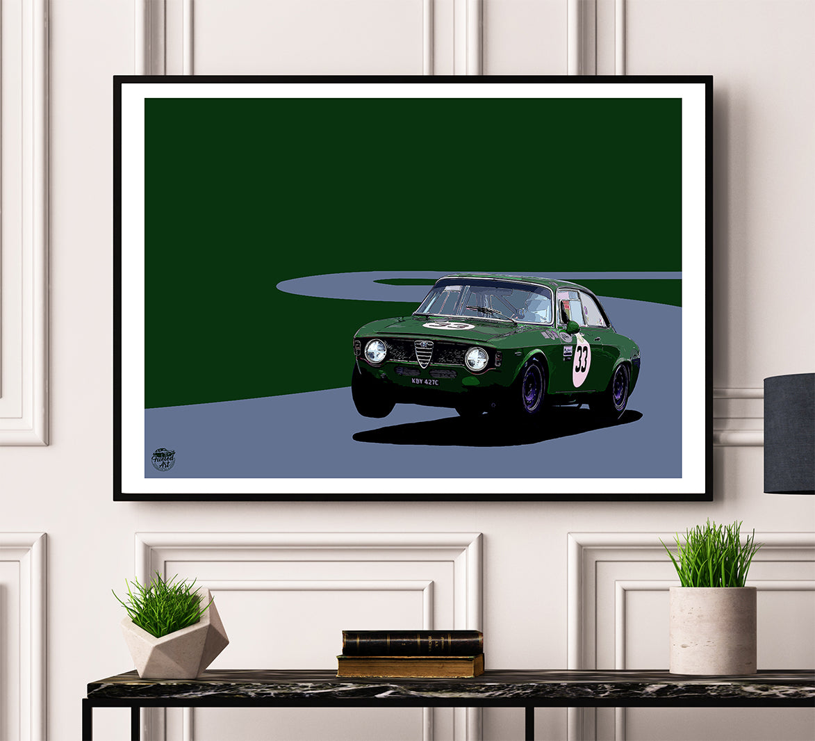 Alfa Romeo Giulia Sprint GTA Print - Fueled.art