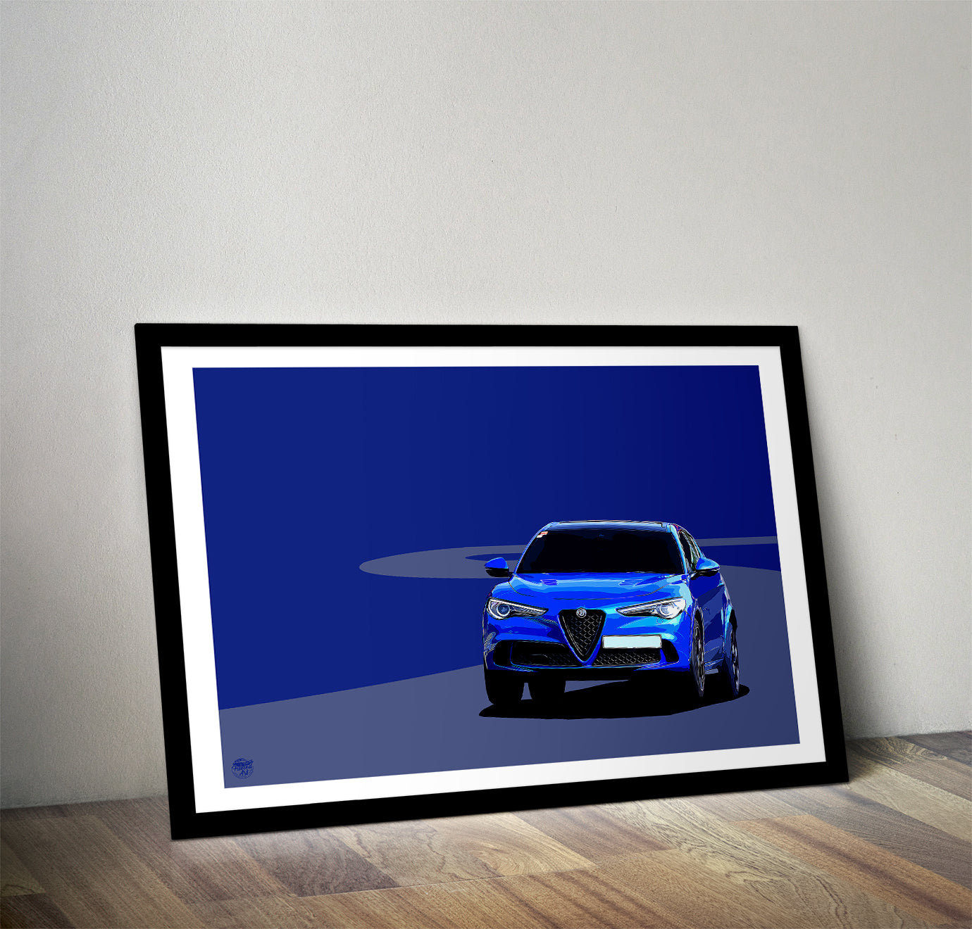 Alfa Romeo Stelvio Quadrifoglio Print - Fueled.art