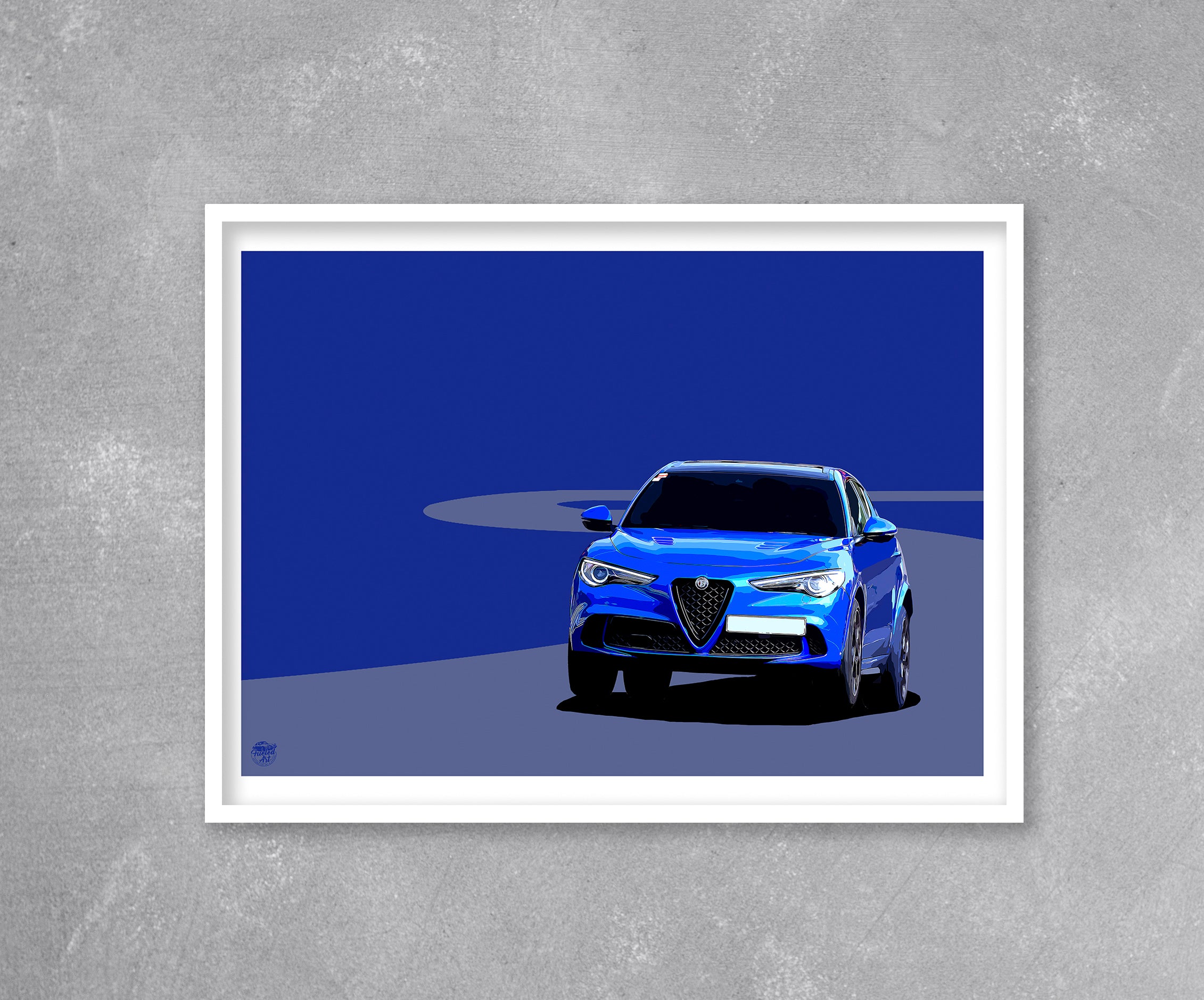 Alfa Romeo Stelvio Quadrifoglio Print - Fueled.art