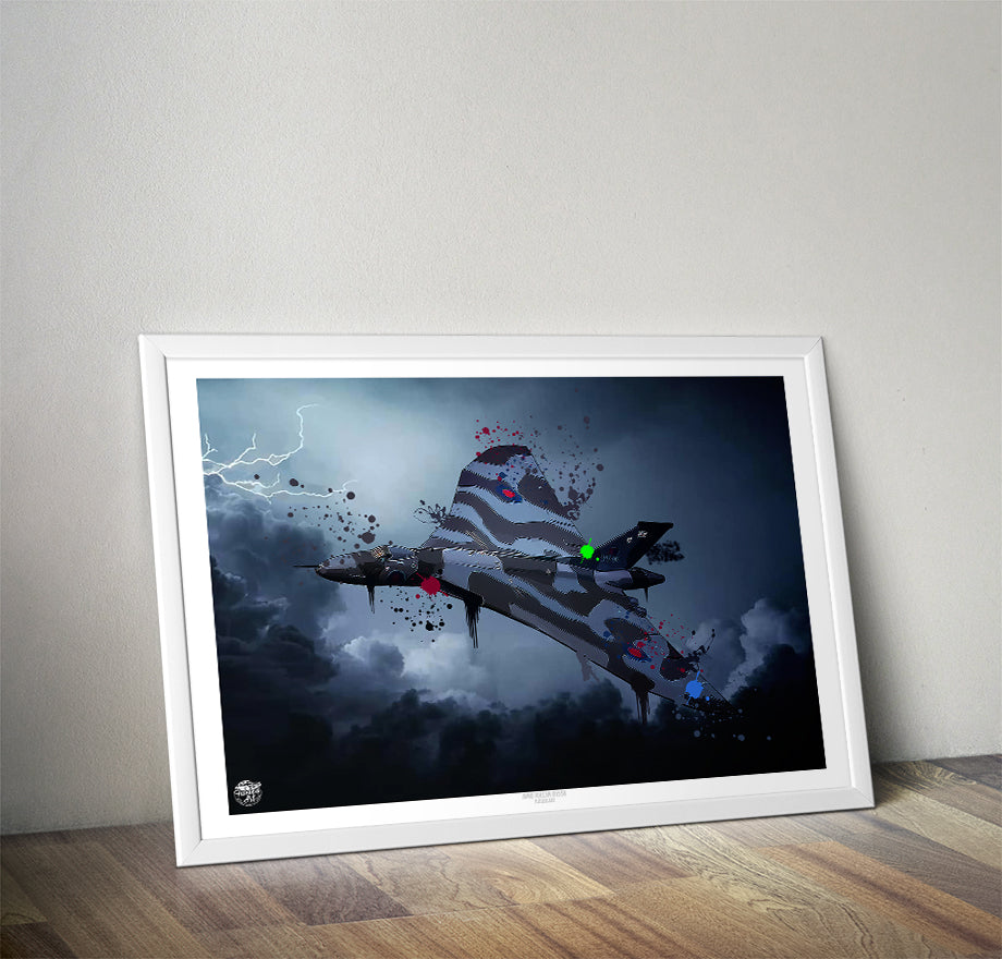 Avro Vulcan XH558 Bomber Print - Fueled.art