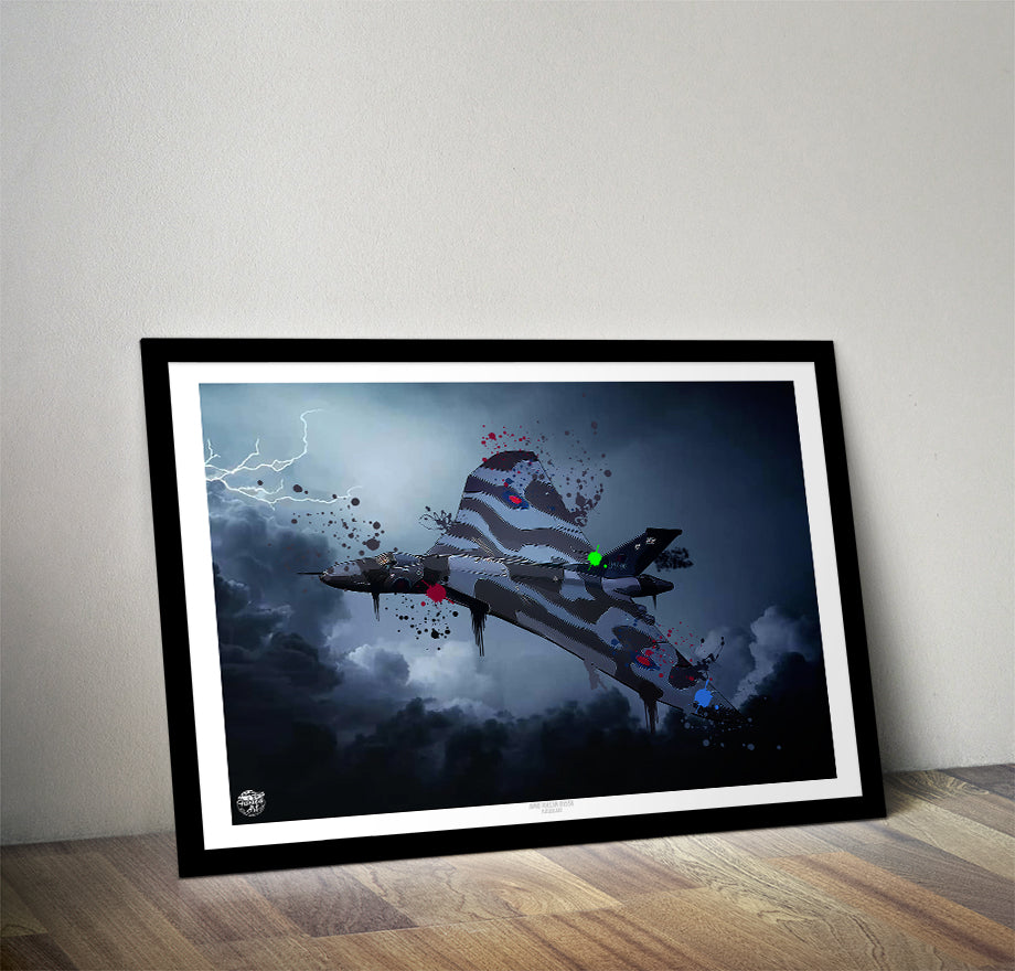 Avro Vulcan XH558 Bomber Print - Fueled.art