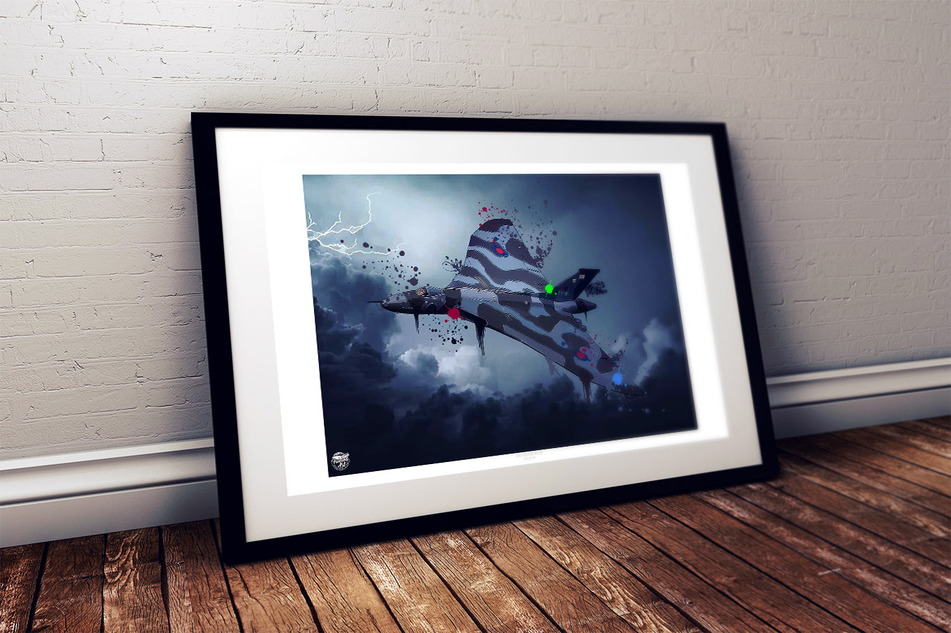 Avro Vulcan XH558 Bomber Print - Fueled.art