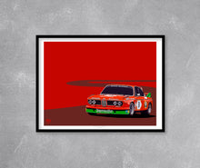 Load image into Gallery viewer, BMW 3.0 CSL Jagermeister Print - Fueled.art
