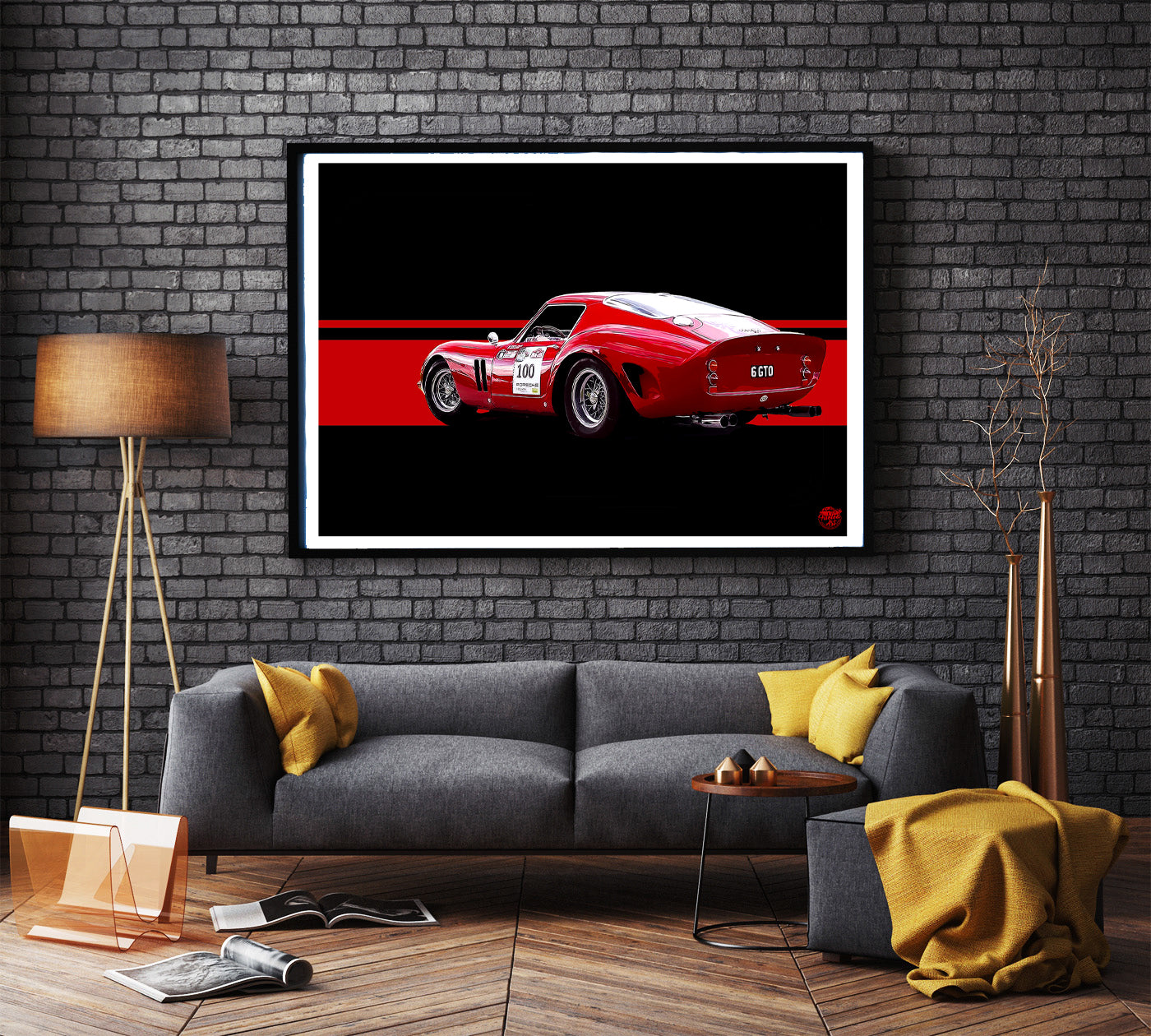 Ferrari 250 GTO Print - Fueled.art