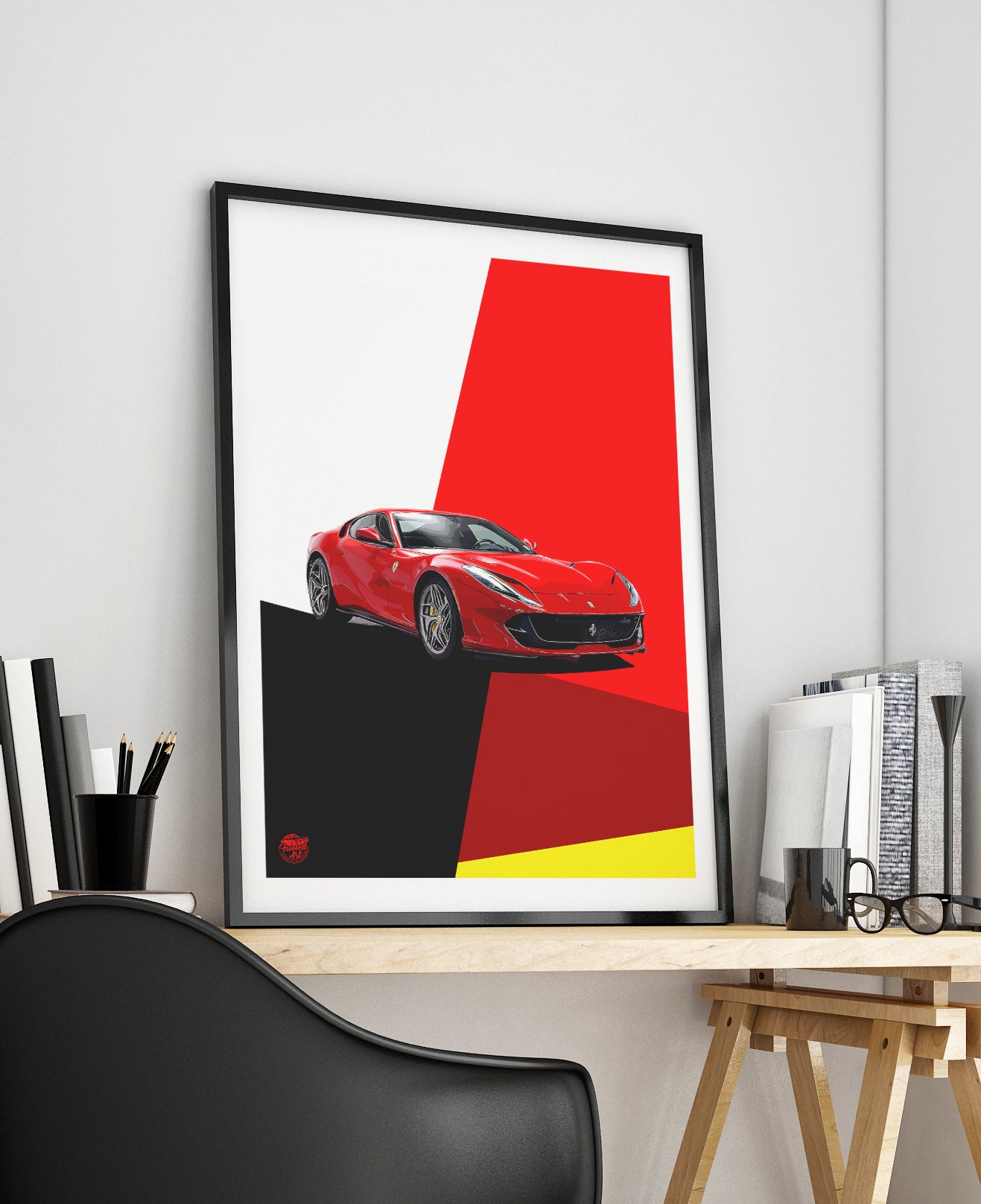 Ferrari 812 Superfast print - Fueled.art