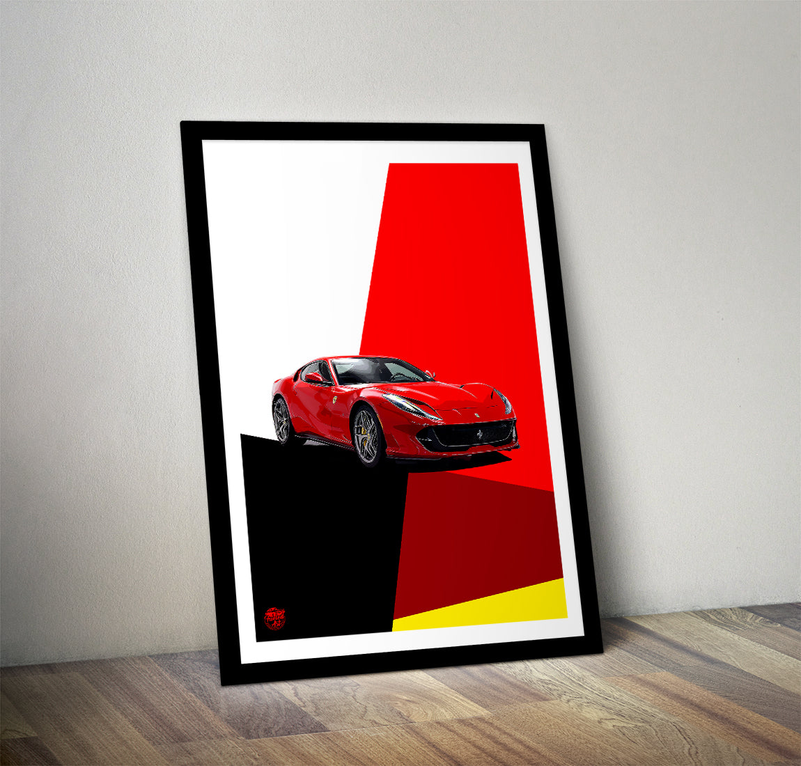 Ferrari 812 Superfast print - Fueled.art