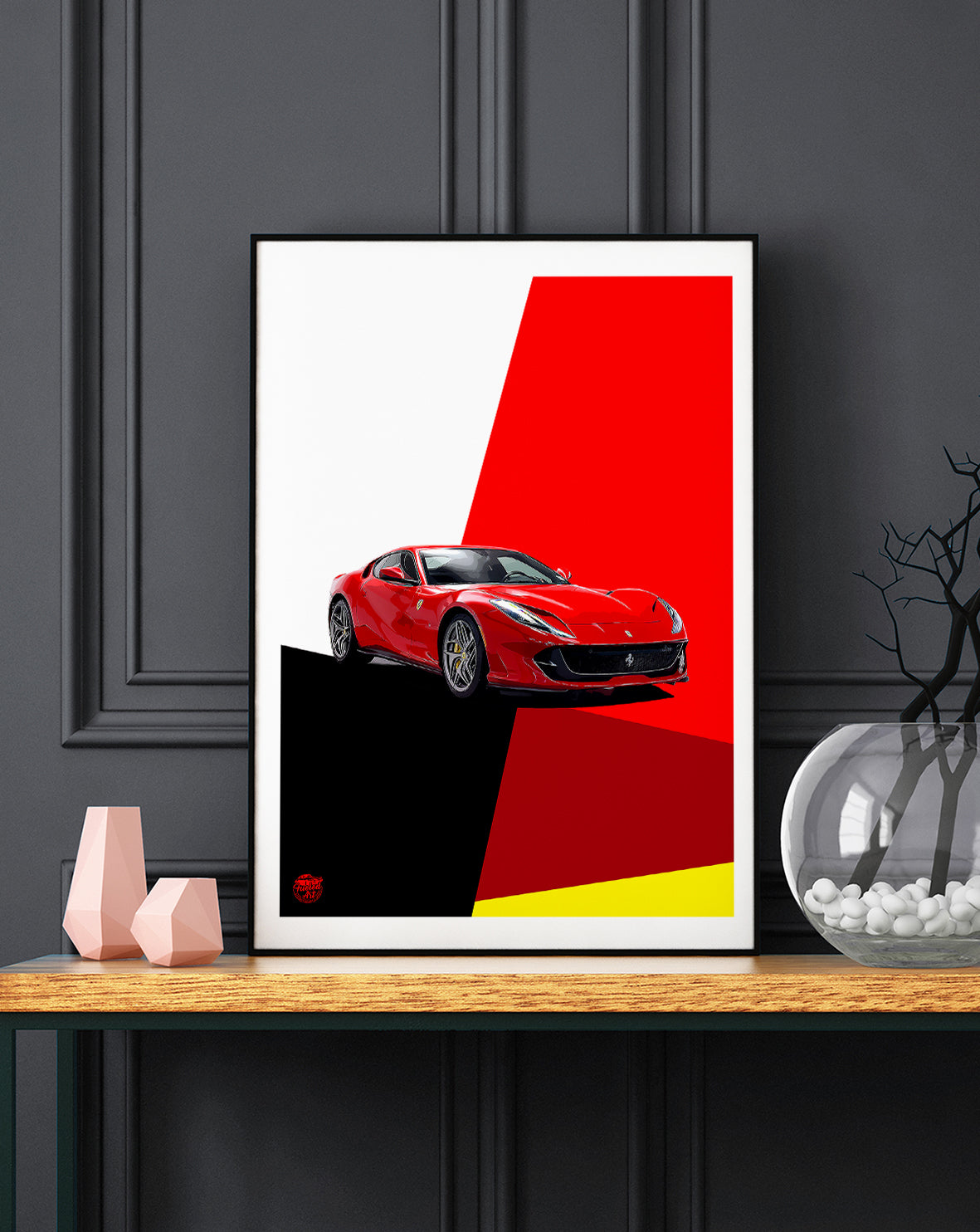 Ferrari 812 Superfast print - Fueled.art