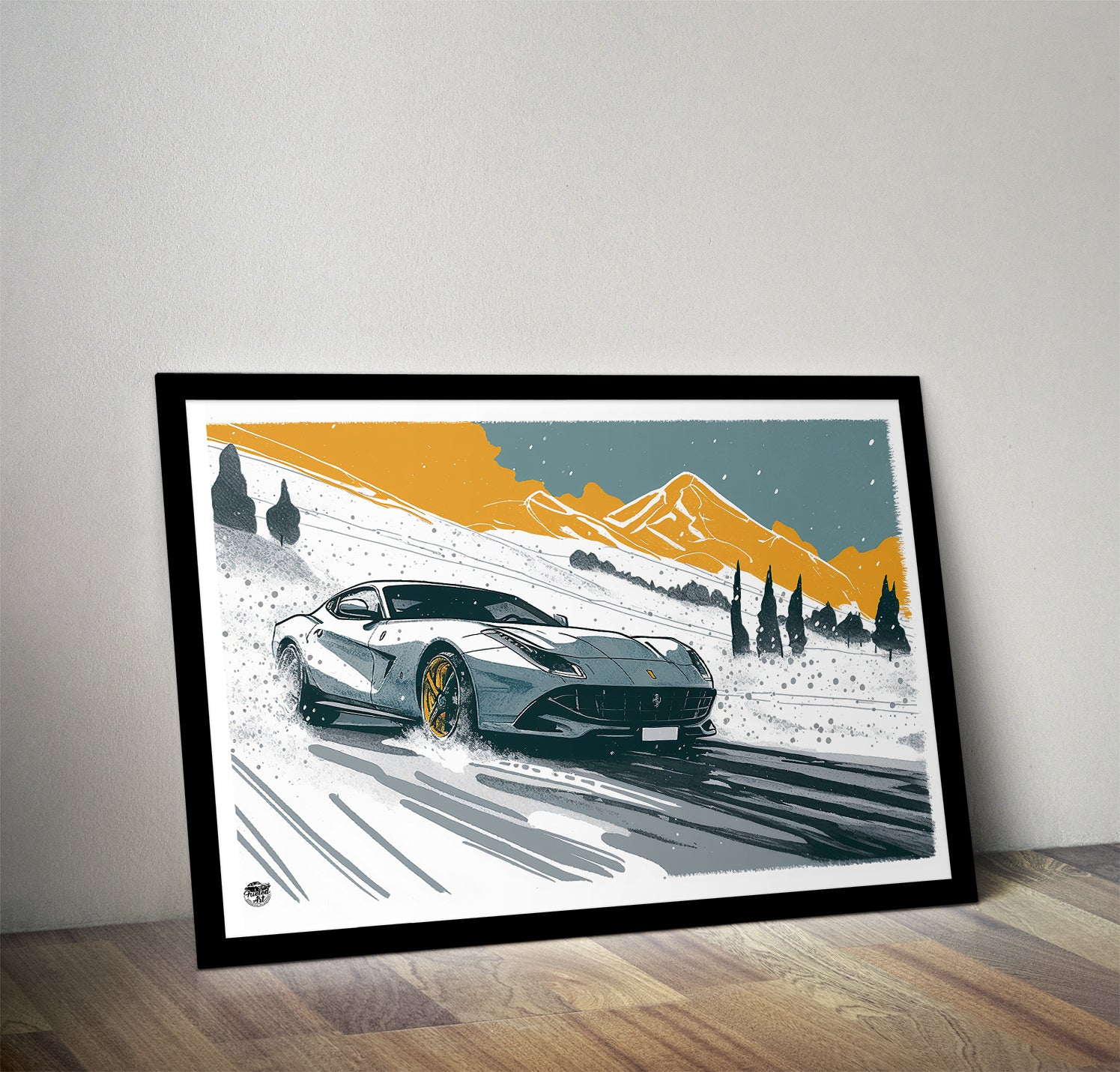 Ferrari 812 Superfast print - Fueled.art