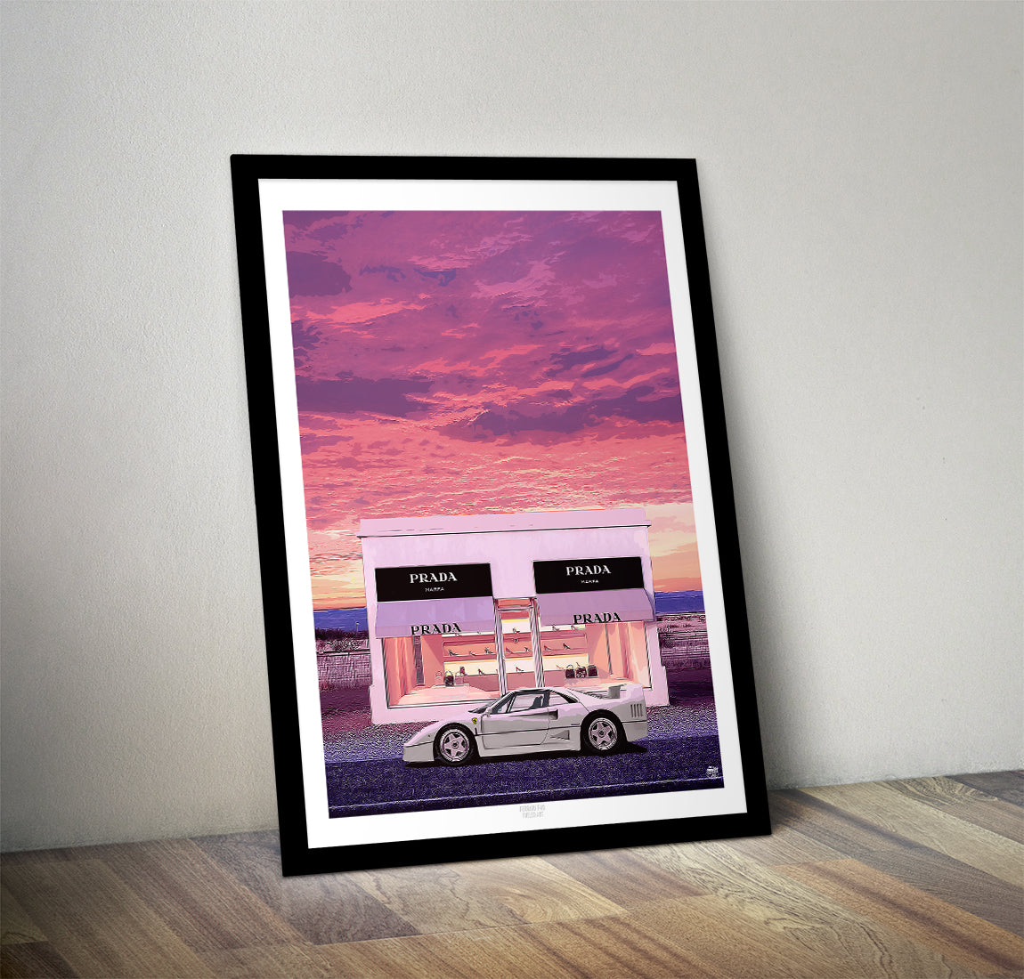 Ferrari F40 Print - Fueled.art