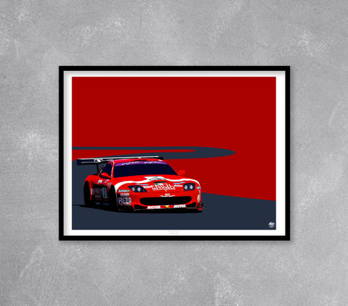 Ferrari 550 Maranello print - Fueled.art