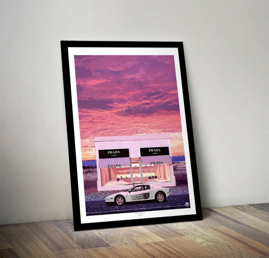 Ferrari Testarossa Print - Fueled.art