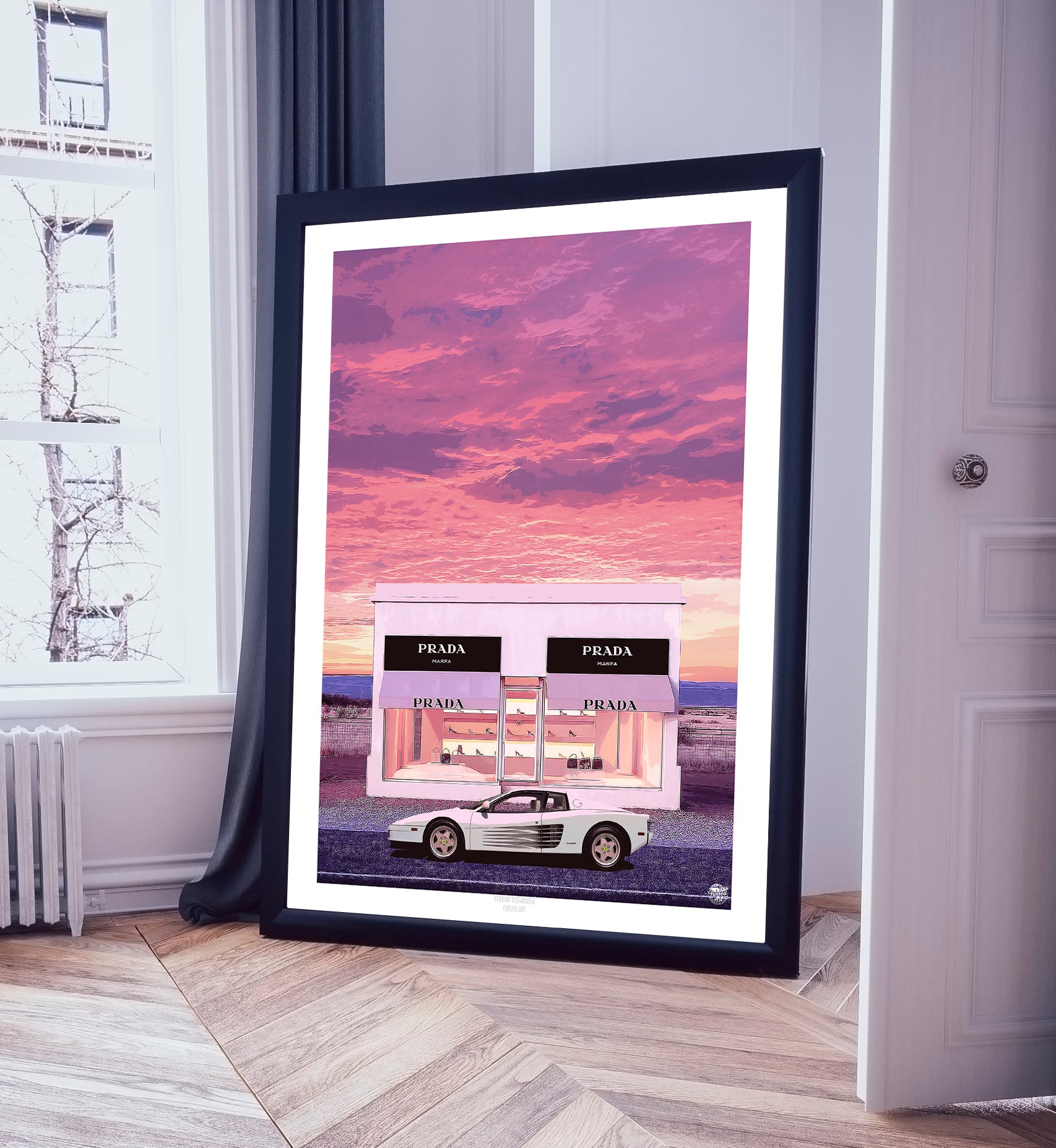 Ferrari Testarossa Print - Fueled.art