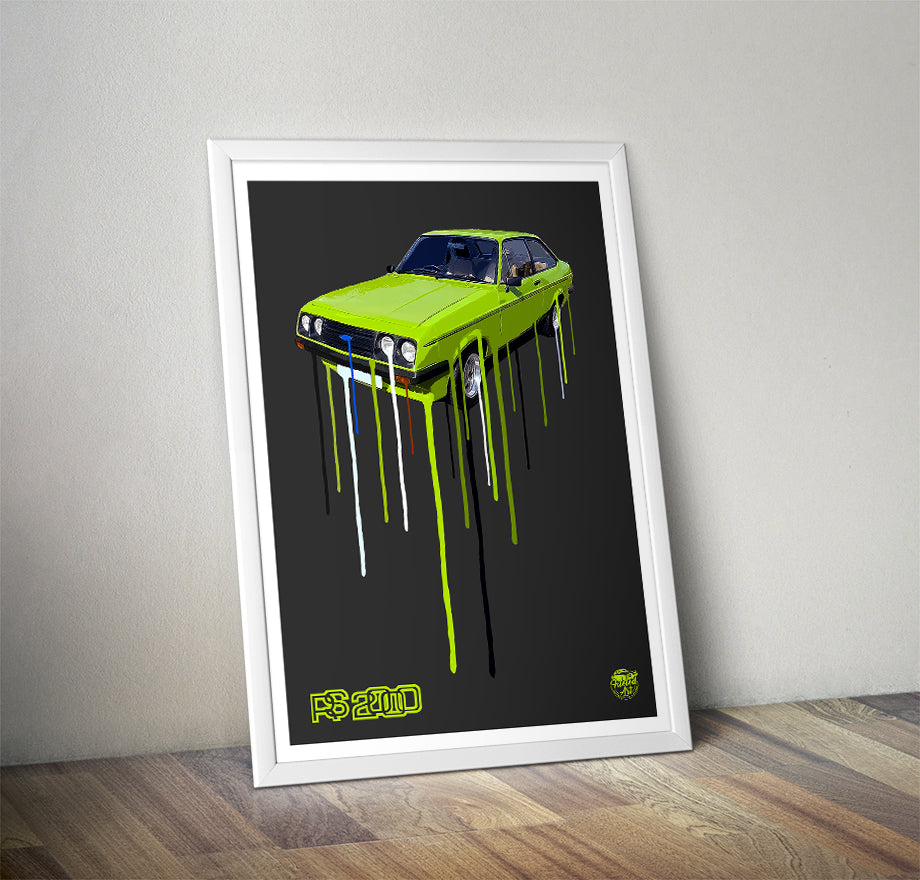 Ford Escort Mk2 RS2000 Print - Fueled.art