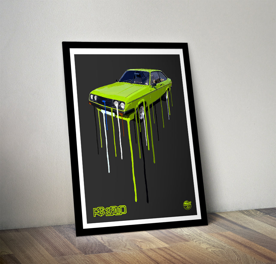 Ford Escort Mk2 RS2000 Print - Fueled.art