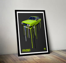 Load image into Gallery viewer, Ford Escort Mk2 RS2000 Print - Fueled.art
