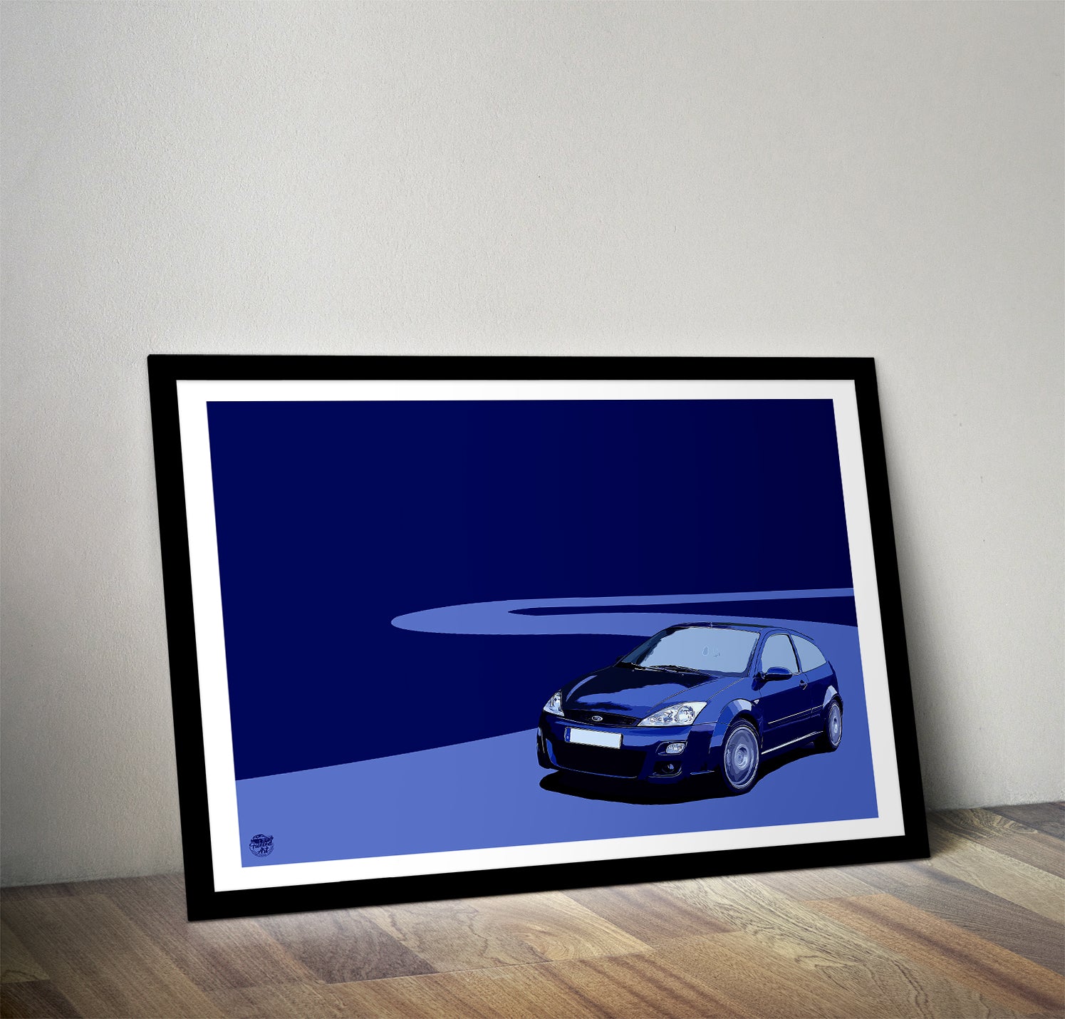 Ford Focus Mk1 RS print - Fueled.art