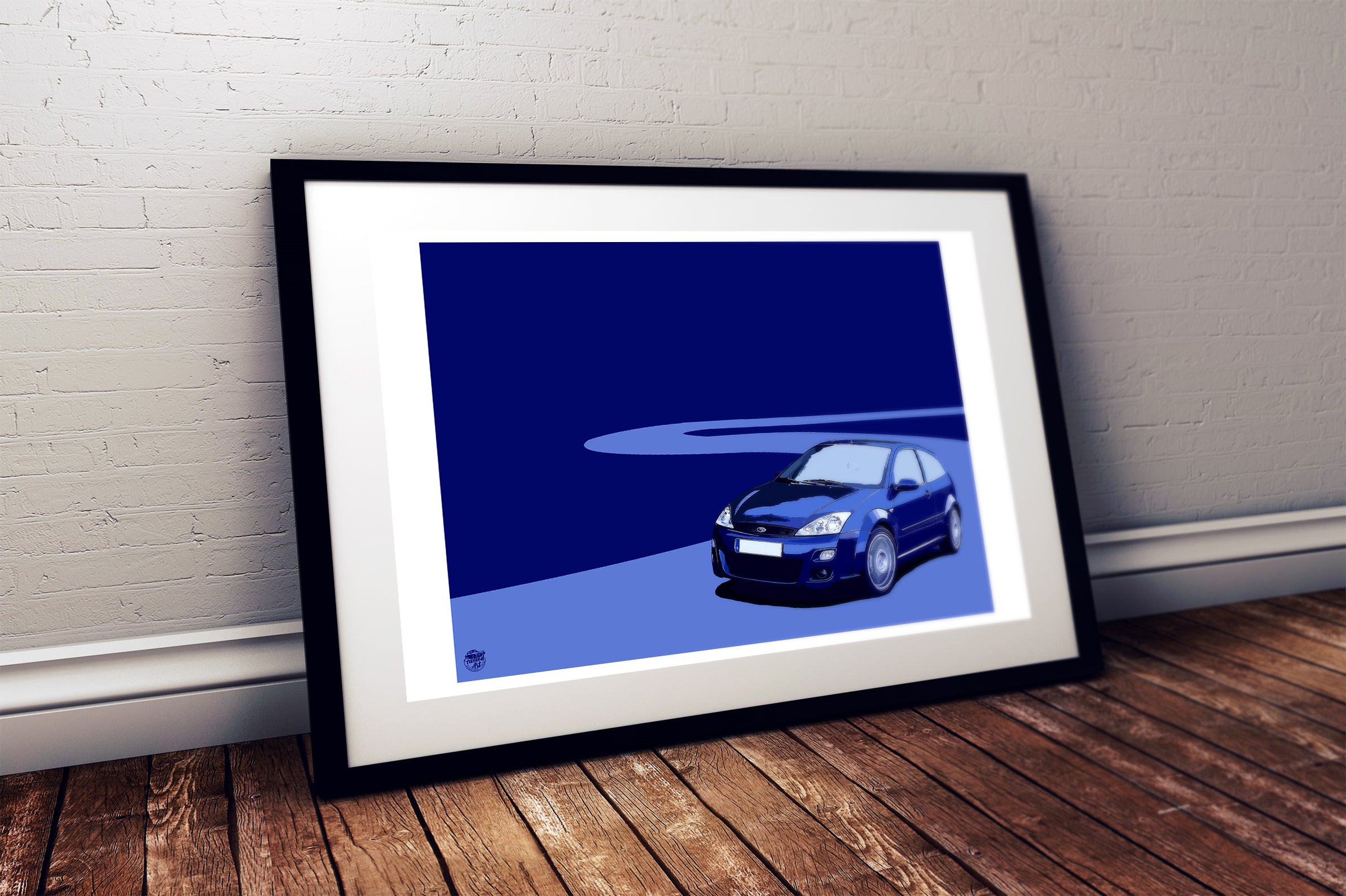 Ford Focus Mk1 RS print - Fueled.art