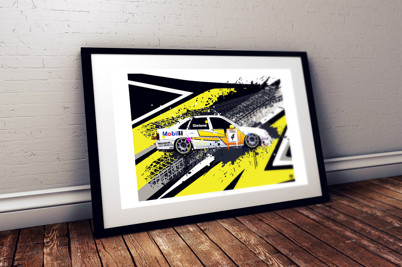 John Cleland 1995 Vauxhall Cavalier BTCC Print - Fueled.art