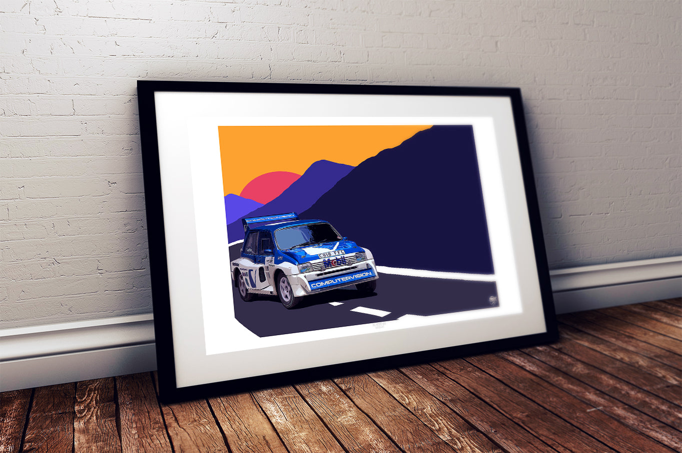 MG Metro 6R4 Group B print - Fueled.art