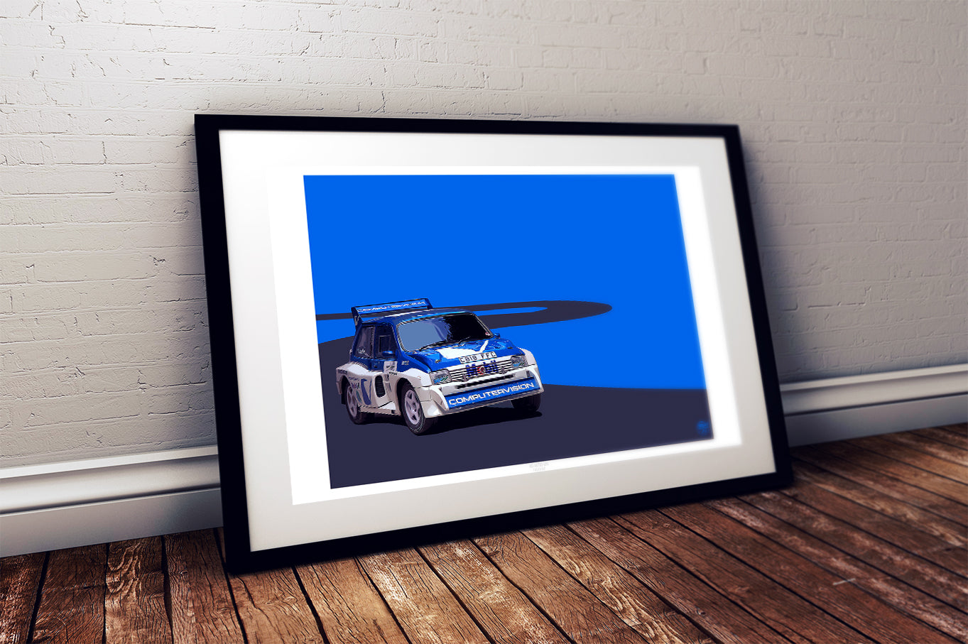 MG Metro 6R4 Group B print - Fueled.art