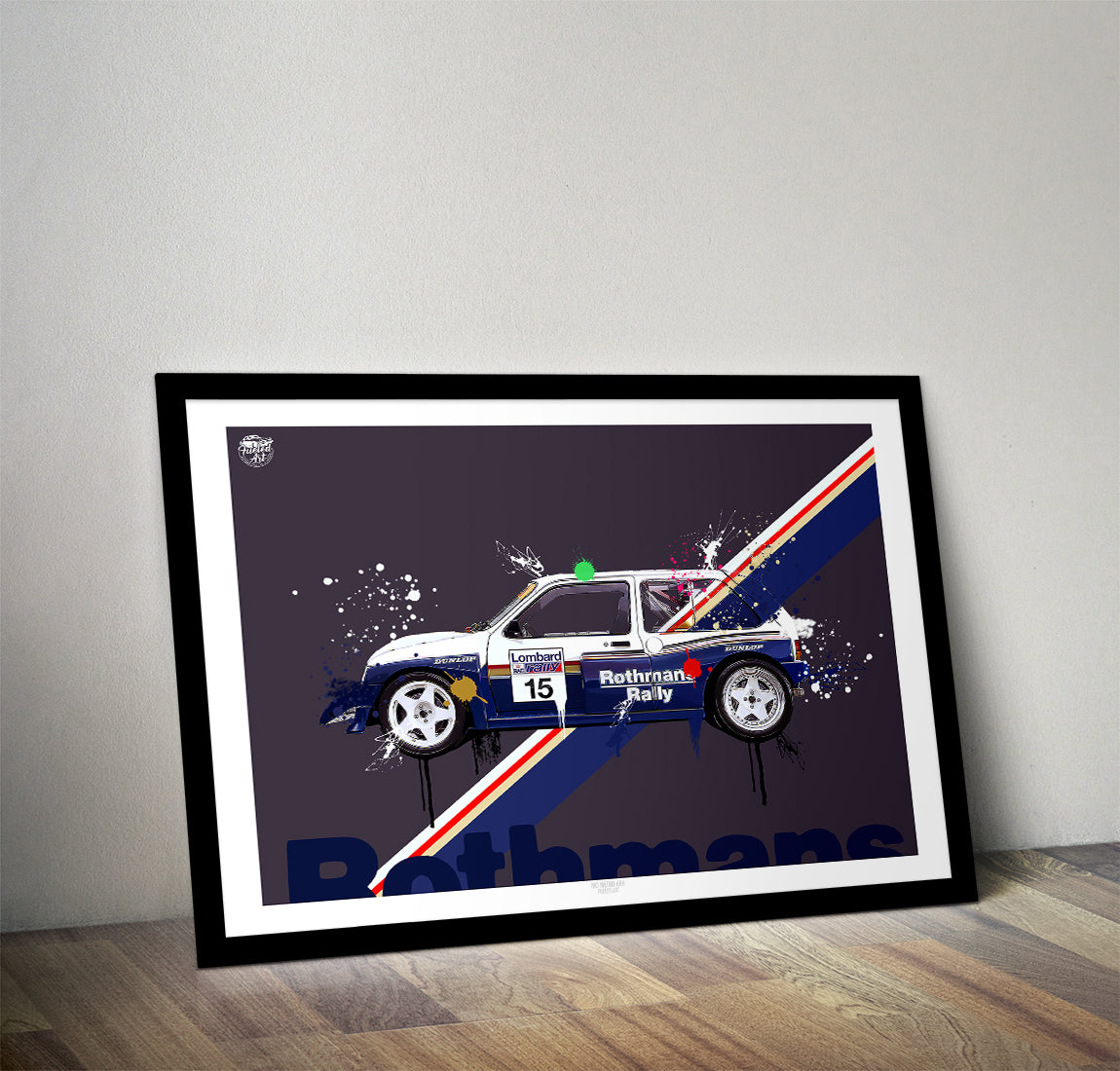 MG Metro 6R4 Group B print - Fueled.art