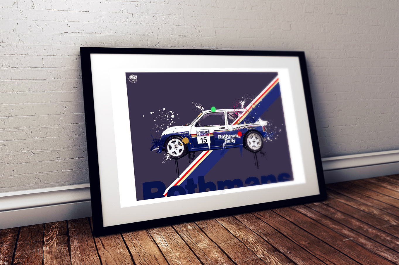 MG Metro 6R4 Group B print - Fueled.art