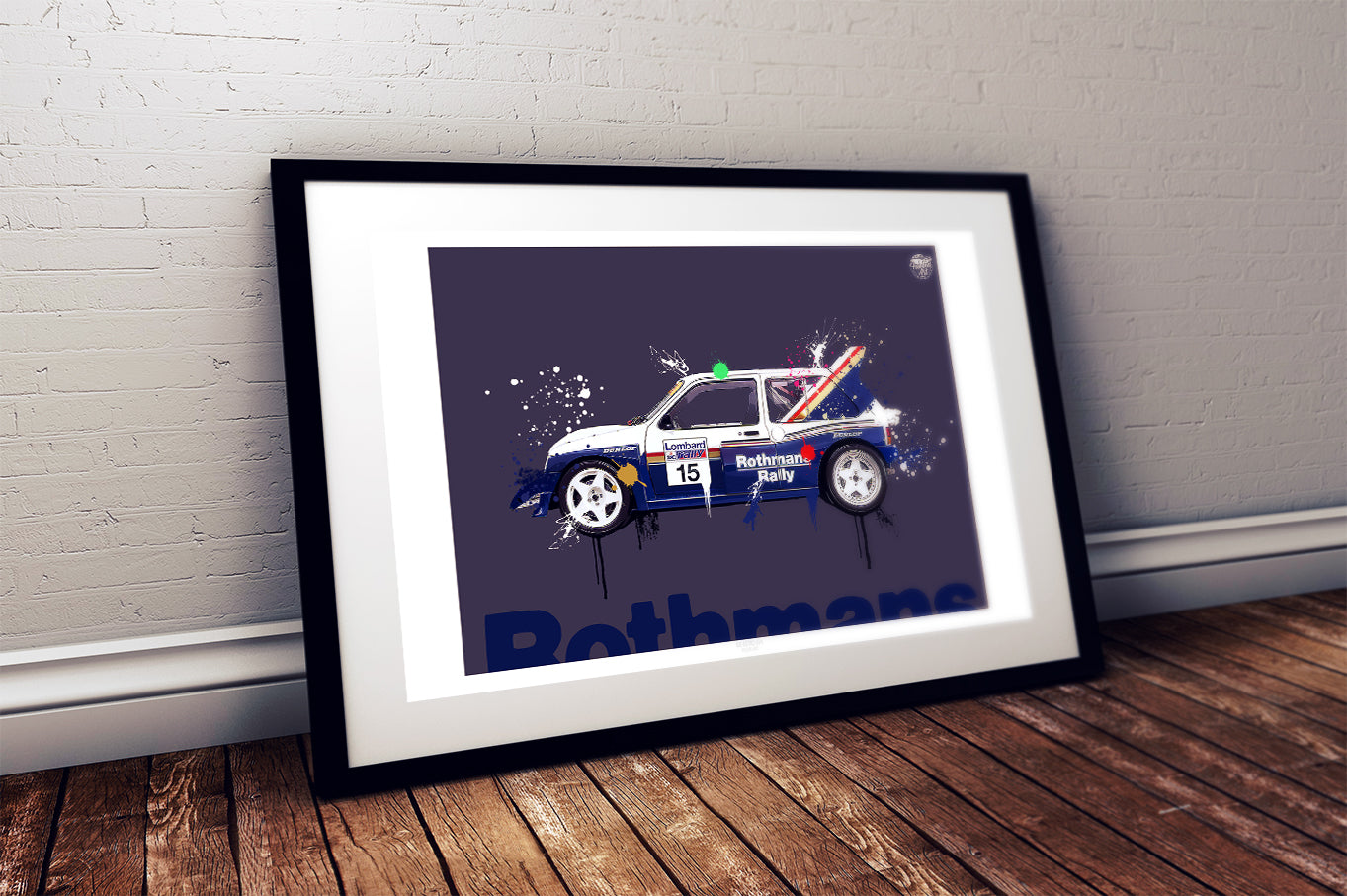 MG Metro 6R4 Group B print - Fueled.art