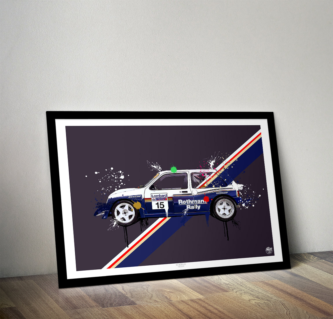 MG Metro 6R4 Group B print - Fueled.art