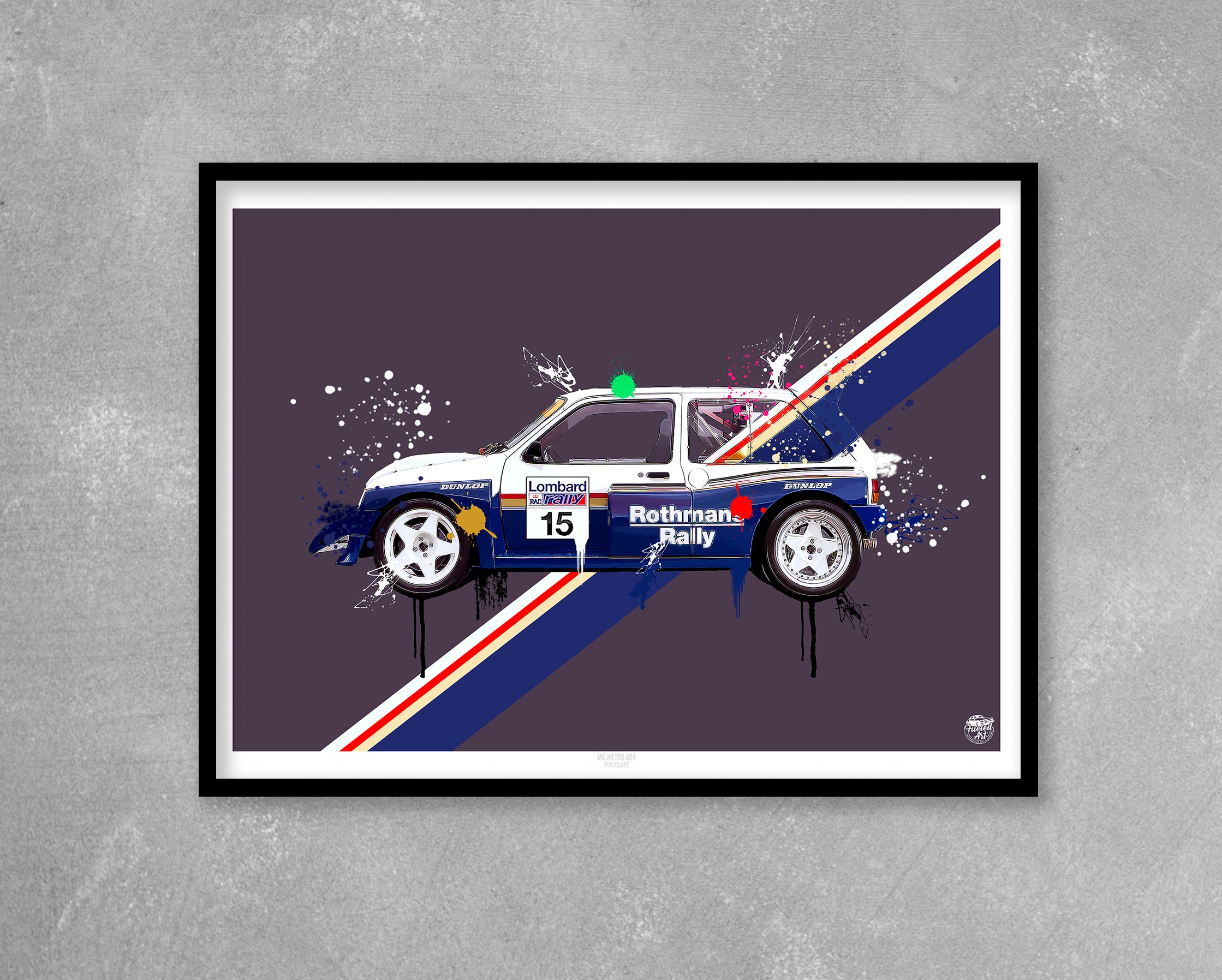 MG Metro 6R4 Group B print - Fueled.art