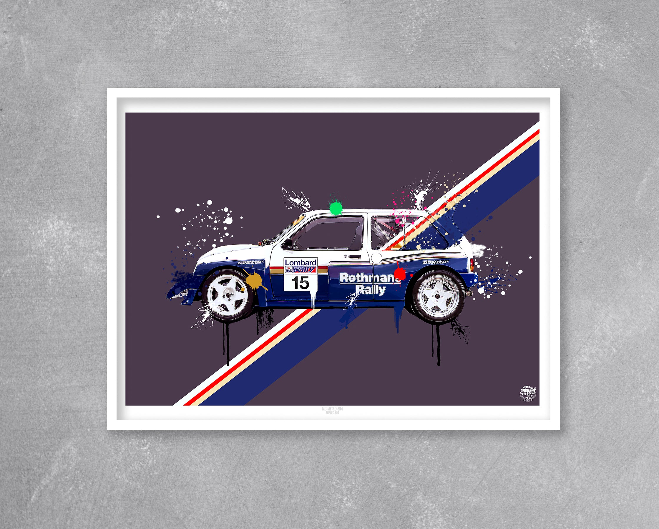 MG Metro 6R4 Group B print - Fueled.art