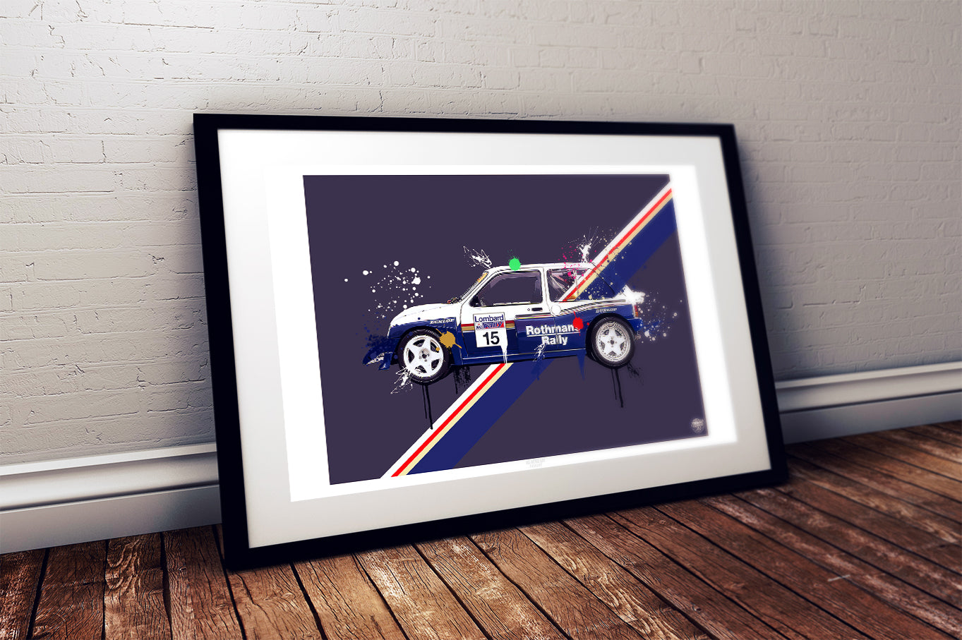 MG Metro 6R4 Group B print - Fueled.art