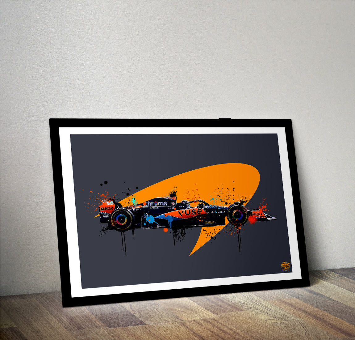 Oscar Piastri 2023 McLaren F1 Print - Fueled.art