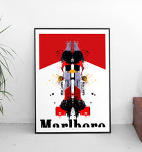 Load image into Gallery viewer, Ayrton Senna 1988 McLaren MP4/4 F1 Print - Fueled.art
