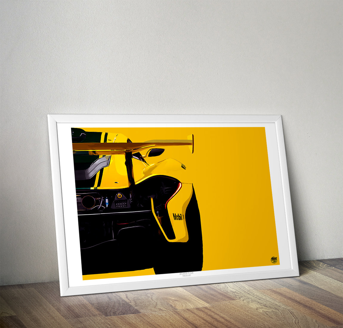 McLaren P1 GTR print - Fueled.art