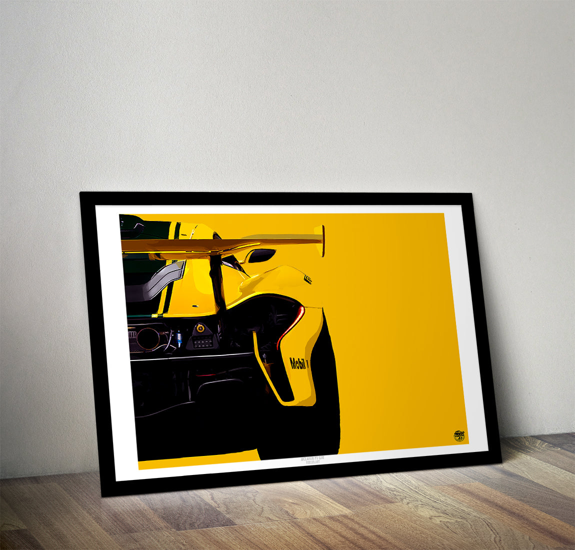 McLaren P1 GTR print - Fueled.art