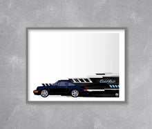 Load image into Gallery viewer, Porsche 911 964 Turbo print - Fueled.art
