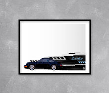 Load image into Gallery viewer, Porsche 911 964 Turbo print - Fueled.art
