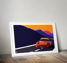 Load image into Gallery viewer, Porsche 934 Turbo RSR Jagermeister Print - Fueled.art
