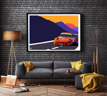 Load image into Gallery viewer, Porsche 934 Turbo RSR Jagermeister Print - Fueled.art
